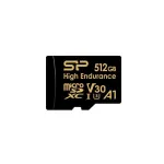 Silicon Power High Endurance microSDXC 64GB m&auml;lukaart adapteriga (SP064GBSTXDV3V1HSP)