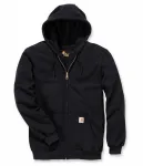 Carhartt Midweight Kapuutsiga T&otilde;mblukuga Dressipluus Must