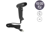 K&auml;siskanner DeLOCK USB 1D 2D Saksa versioon