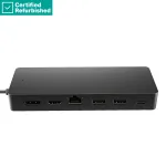 RENEW GOLD HP Universal USB-C Multiport Travel Hub 65W - 2 x USB 3.2, 2 x USB-C, 1 x DP, 1 x HDMI, 1 x RJ-45, 1 aasta