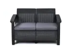 KETER aia diivan kahekohaline Corfu Love Seat hall
