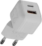 Xtorm NextGen GaN3 Ultra 25W USB-C ja USB-A seinat&auml;pp &ndash; valge XECNG250