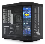 Arvuti korpus HYTE Y70 touch infinite Midi Tower Must