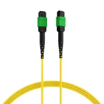 EFB Elektronik MPOF12MPOFOS2-3 MPO-PLUS/APC(F) - MPO-PLUS/APC(F) OS2 &uuml;hemoodiline 12-kiuline Type B LSZH patch-kaabel, 3m, kollane