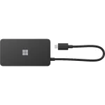 Microsoft USB-C Travel Hub &ndash; dokkimisjaam &ndash; USB-C &ndash; VGA, HDMI &ndash; 1GbE (161-00002)