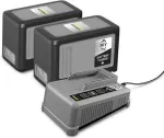 K&auml;rcher Battery Power+ 36/75 stardikomplekt &ndash; 36V 7,5Ah liitiumioonaku ja kiirlaadija 2.445-070.0
