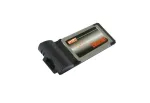 EXSYS ExpressCard Gigabit Etherneti adapter, Realtek RTL8111C, 10/100/1000 Mbps, ExpressCard/34 EX-6087