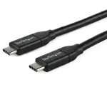 StarTech.com USB-C to USB-C kaabel w/ 5A PD - M/M - 1 m (3 ft.) - USB 2.0 - USB-IF Certified