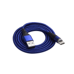 Akyga AK-USB-42 USB-A - USB-C magnetkaabel, USB 2.0, 1 m