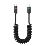Tech-Protect UB20T Ultraboost USB-C / USB-C kaabel PD100W/5A, 180 cm, must