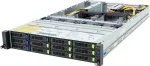 Gigabyte R283-ZF0-AAL1 rev. 3.x riiuliserver, kahekordne EPYC 9004/9005, 4x GPU tugi, 12x 2.5" NVMe/SATA, ilma NIC-ita, 2x 2700 W
