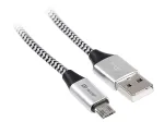USB-kaabel Tracer TRAKBK46928 1 m USB A Micro-USB B Must H&otilde;bedane