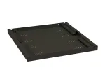 19-tolline riiul Triton RAB-UP-650-A4 1U 650 mm 80 kg plastikust must