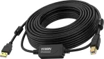 USB kaabel Vision TC 10MUSB+/BL/2 USB 2.0 10m USB A USB B Must