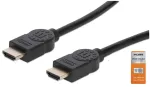HDMI-kaabel Ethernetiga Manhattan HDMM3MP