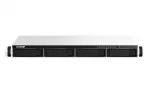 QNAP TS-464eU NAS Rack (1U) Intel&reg; Celeron&reg; N5095 8 GB DDR4 0 TB QNAP Turbo System Alumiinium, Must