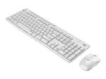 Logitech MK295 Silent &ndash; klaviatuuri-hiire komplekt &ndash; juhtmevaba &ndash; 2,4 GHz &ndash; itaalia &ndash; valkjas