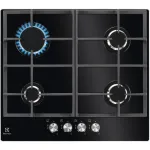 Electrolux KGG6426K must sisseehitatav 56 cm gaasipliit 4 tsooniga
