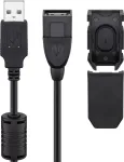 USB-kaabel Goobay 93284 USB 2.0 2 m USB A must