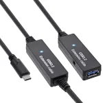 InLine USB 3.2 Gen.1 aktiivne pikendus, USB-C isane USB-A emasele, 10m