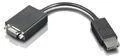 DisplayPort-VGA-adapter Lenovo 03X6866 &mdash; analoogvideov&auml;ljund, toetab kuni 1920x1080