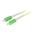 Synergy 21 LWL-1-Faser-Patchk. 0.5mtr.SC APC -SC 9/125u OS2 G657A2 AD 2mm flexible - Single- bzw. Monomode-Faser - 0,5 m