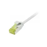patch-kaabel RJ45, CAT6A 500 MHz, 0,15 m, hall, U/FTP, &otilde;huke &uuml;mmargune d=3,8 mm, TPE/LSZH (Superflex), AWG32, Cat.7 toorkaabliga, Synergy 21 (S217300V3)