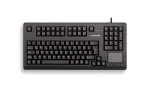 CHERRY TouchBoard G80-11900 klaviatuur Universal USB AZERTY Prantsuse Must