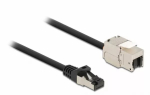 Kaabel RJ45 pistik kuni Keystone moodul RJ45 pesa DeLOCK 87027