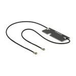Delock 89569 WLAN Twin antenn, 2x MHF IV, 3-5 dBi, 2x 15 cm, PCB-sisemine