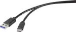 Renkforce RF-4536472 USB-kaabel 0,3 m USB 3.2 Gen 2 (3.1 Gen 2) USB A USB C Must (RF-4536472)