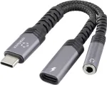 Renkforce USB-C heliadapteri kaabel[1x pistik - 1x heli stereopesa (RF-6877608)