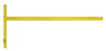 T-ruut Stanley STHT1-05894 122 cm Metall Kollane