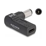 DeLOCK adapter USB USB-C emane Dell 7,4 x 5,0 mm isane 90&deg; nurga all
