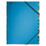 Leitz 39120035 sakkidega vaheleht, papp, sinine