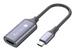 Techly I-USB-VIDEO-C4K videokaabli adapter HDMI Type A (Standard) USB USB-C h&otilde;bedane
