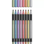 Marker Schneider Schreibger&auml;te Paint-It 020 8 tk Sinine Vask Kuld Roheline Roosa Punane H&otilde;be Violetne