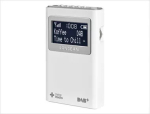 Kaasaskantav raadio Sangean DPR-39 DAB+ FM LCD valge