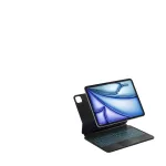 Inateck klaviatuur iPad Pro 12.9-tollisele (3./4./5./6. p&otilde;lvkond) QWERTZ must - Bluetooth 5.0 puuteplaadi ja taustvalgustusega