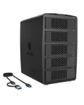 ICY BOX IB-RD3705-CU3 RAID System for 5x 2.5/3.5 SATA HDD to USB 3.2 Gen 1, 5 Gbps, RAID 0, 1, 10, 3, 5, Single, Large, Clone