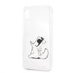 Karl Lagerfeld Apple iPhone XR Fun Choupette No Rope Hard Case Transparent