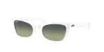 Ray-Ban RB2299975BH52 Lady Burbank p&auml;ikeseprillid, naistele, atsetaatraam, triibuline pruun, ruudukujuline, gradiendiga l&auml;&auml;tsed, 52/21/145 mm