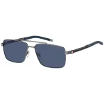 Tommy Hilfiger TH-2078-S-R80 meeste p&auml;ikeseprillid - must raam, hallid l&auml;&auml;tsed 58/16/145 mm