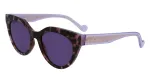 LIU JO naiste LJ782S-516 kassisilmadega p&auml;ikeseprillid - roosa Havana, pruun gradient, 53 mm