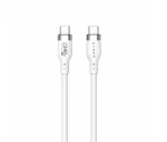 TARGUS Hyper 2m Silicone 240w USB-c Charging kaabel - Valge
