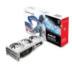 Graafikakaart Sapphire Radeon RX 9070 XT &mdash; 16 GB GDDR6, PCIe 5.0, 256-bit, 320 mm, 3 pesaga, valge