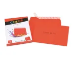 ELCO Color &Uuml;mbrik C5 (162 x 229 mm), aknata, isekleepuv, 100 g/m&sup2;, punane, 25 tk (74618.92)