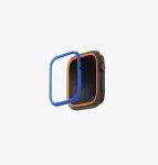 UNIQ Moduo Kaitse&uuml;mbris Apple Watch Series 4/5/6/7/8/9/SE/SE2/SE3 44/45mm Oranž-Sinine
