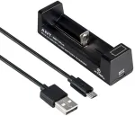 XTAR ANT MC1+ Micro USB Li-ion aku laadija 18650 jaoks