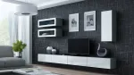 Cama TV-alus VIGO 140 30/140/40 sonoma tamm/valge l&auml;ikiv